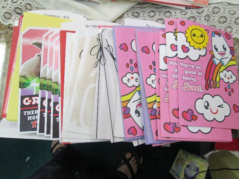 Assortment of Valentines cards for ...