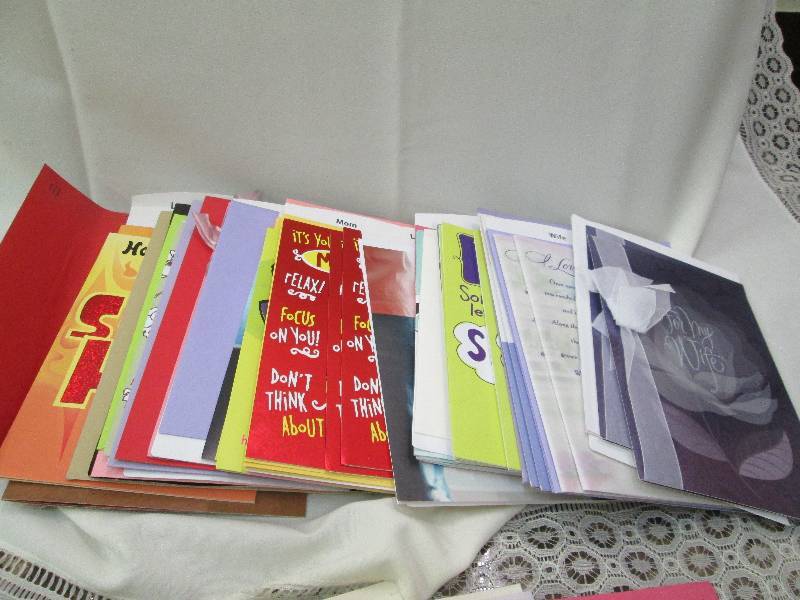 Assortment of Birthday cards Love, ...