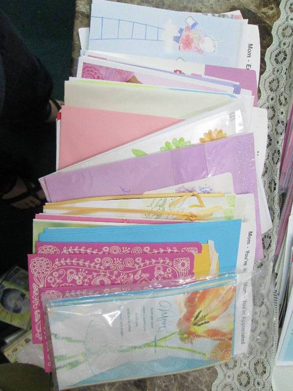 Assortment of Mother day cards...