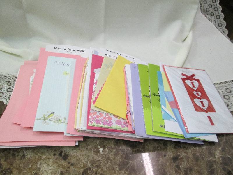 Assortment of Mother day cards...