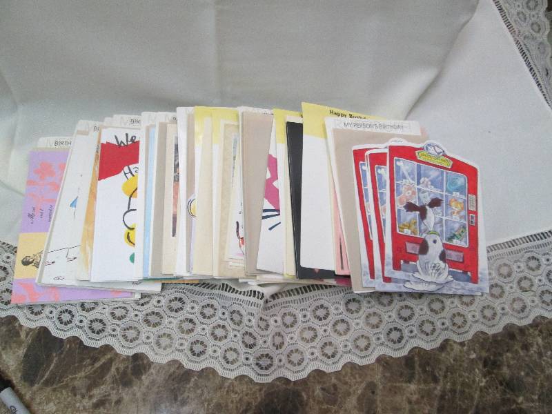Assortment of Birthday cards My mom...