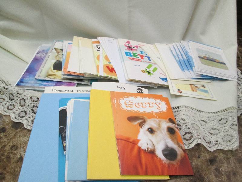 Assortment of cards...