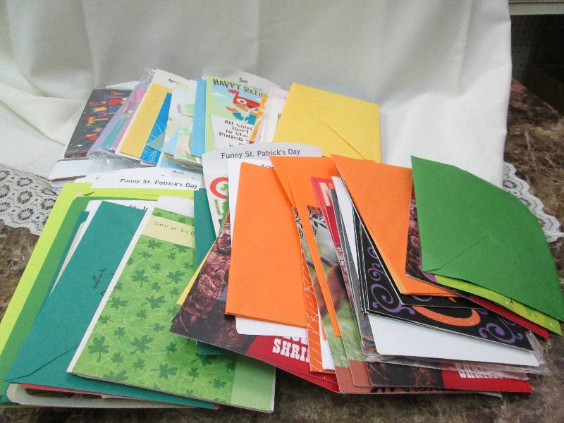 Assortment of cards...
