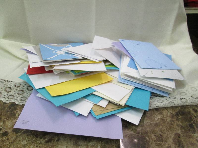 Assortment of envelope...