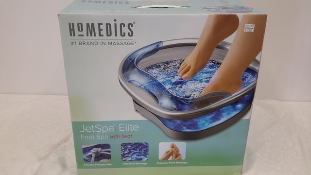 Foot spa with heat