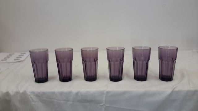6pc glass set