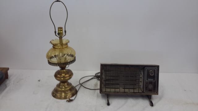 lamp and heater