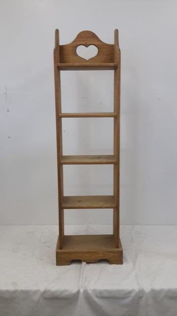 wooden shelf
