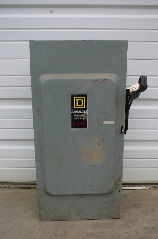 Square D Saftey Switch 200 amp 240 volt