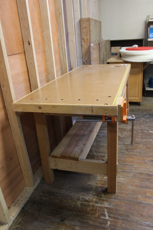 lot 2 image: Workshop Bench