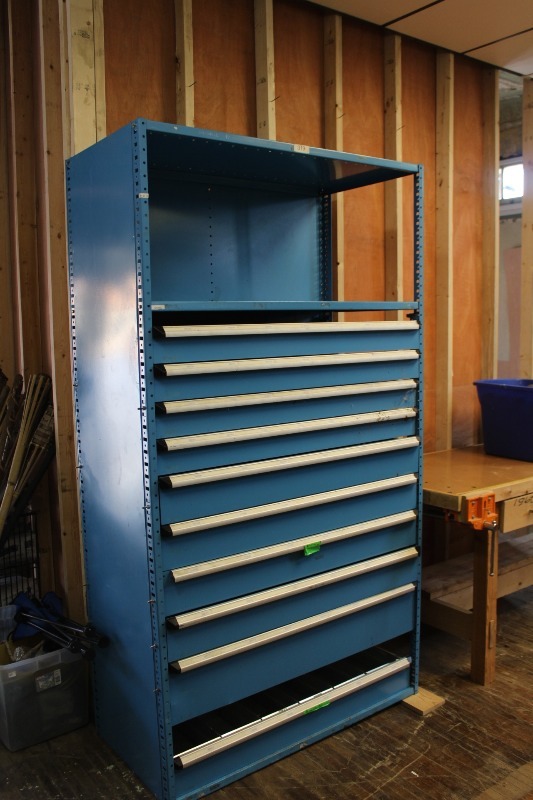lot 1 image: Metal Parts Cabinet