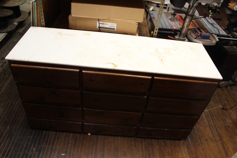 lot 102 image: Stackable Sets of Drawers