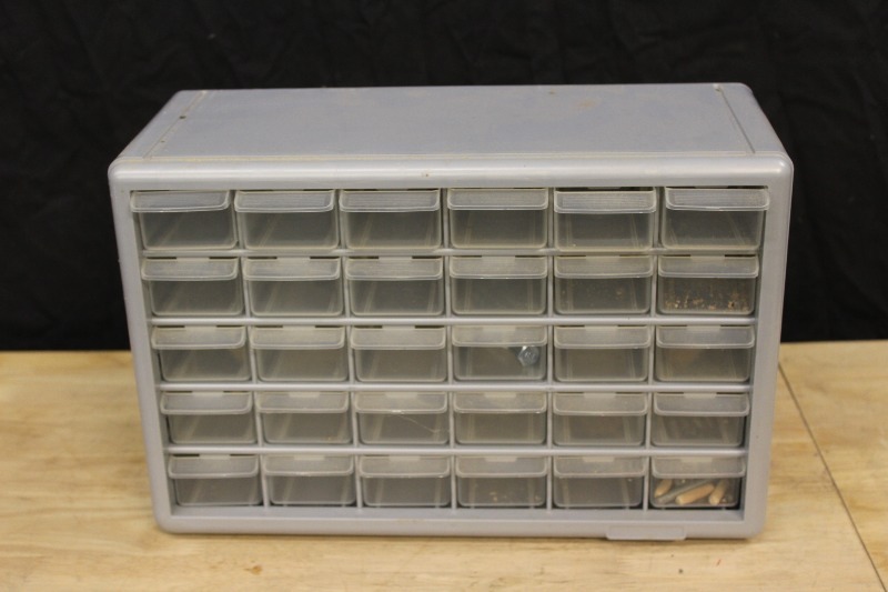 lot 116 image: Parts Bin with Contents