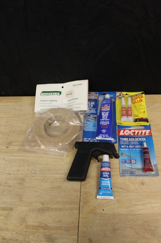 lot 122 image: Lot of Adhesives