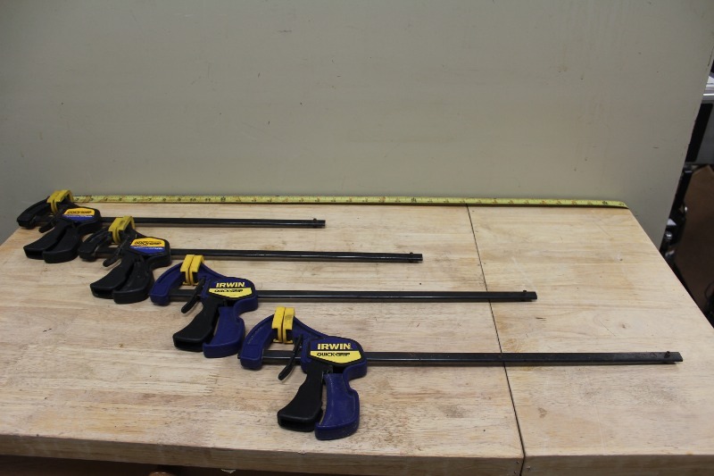 lot 184 image: Irwin Bar Clamps