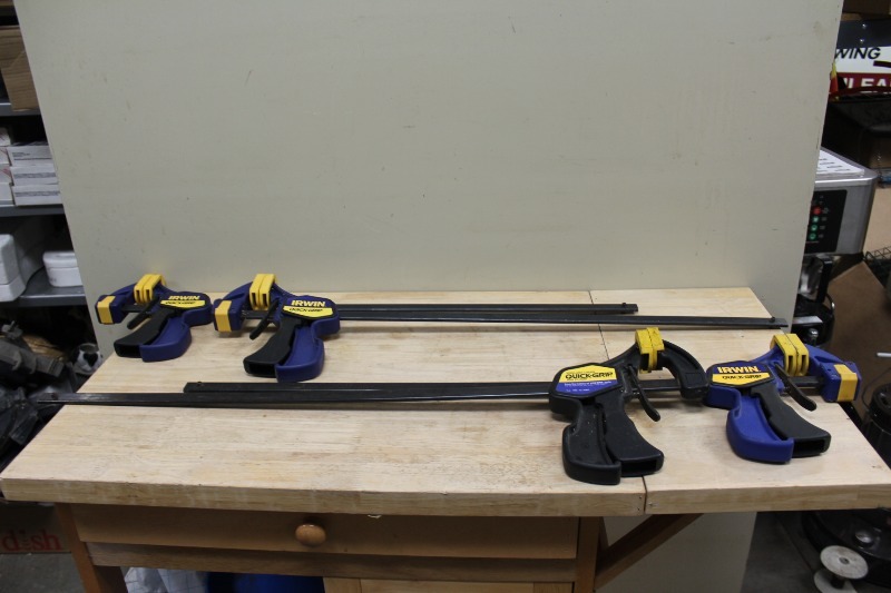 lot 183 image: Irwin Bar Clamps