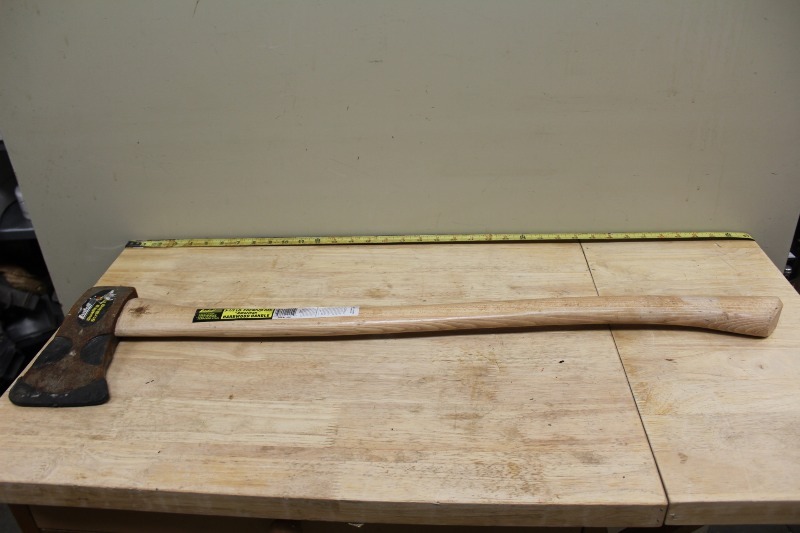 lot 218 image: 3 12# Premium Axe American Hardwood Handle