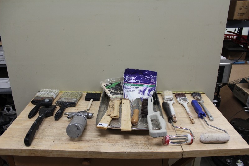 lot 239 image: Painting Supplies