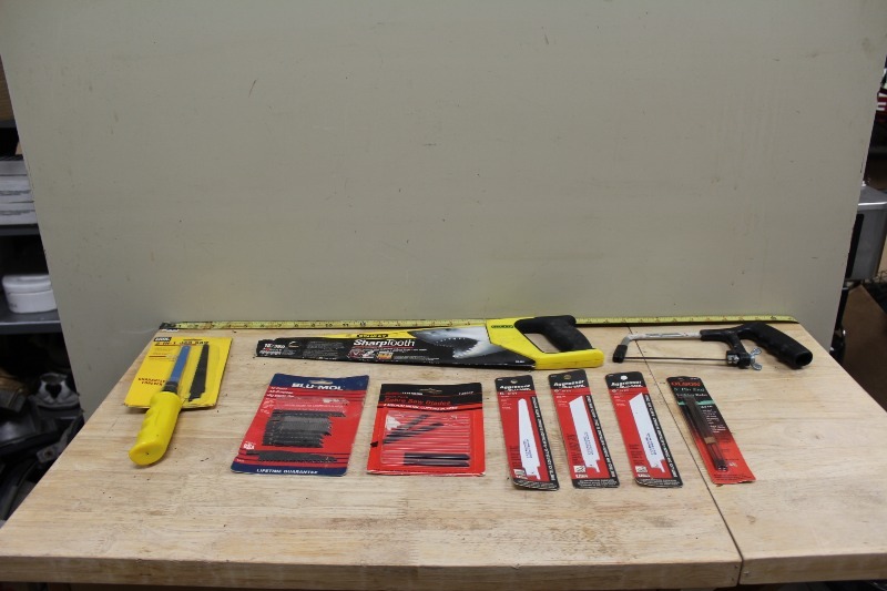 lot 244 image: Saws and Saw Blades