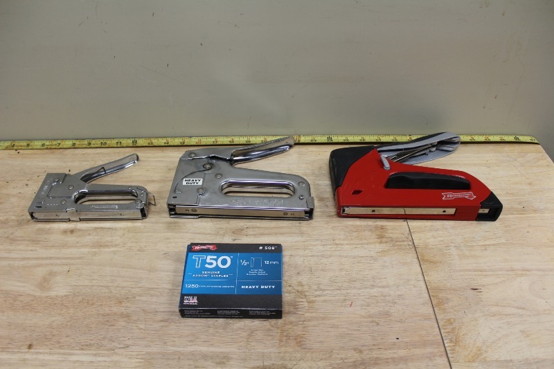 lot 246 image: Staple Guns and Staples