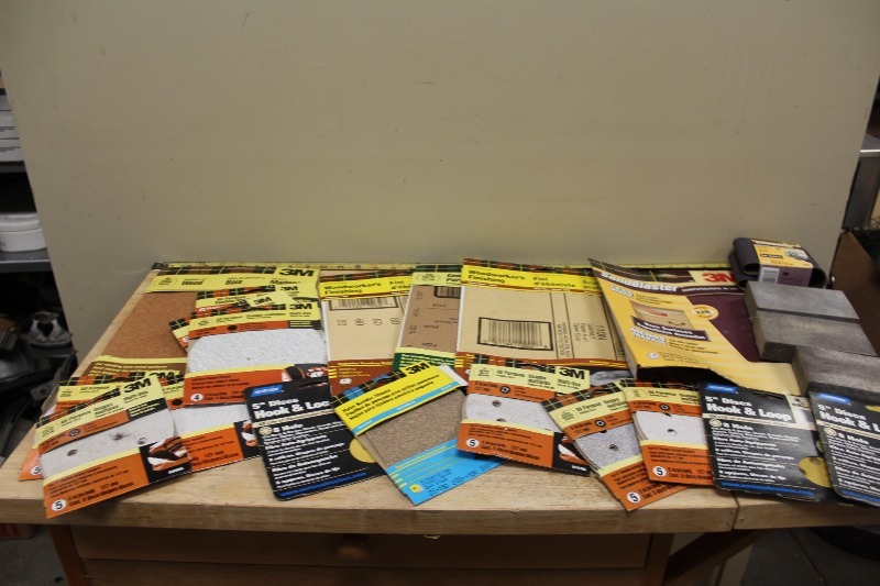 lot 247 image: Large Lot of Abrasives