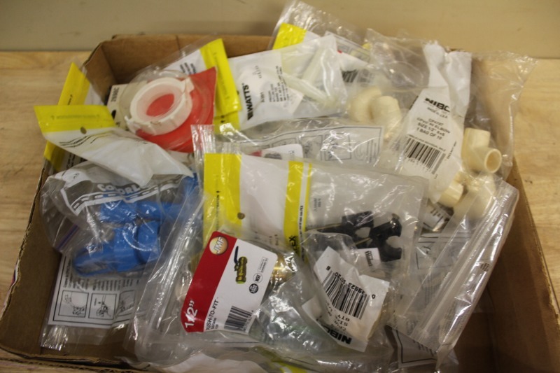 lot 297 image: Lot of Plumbing Hardware