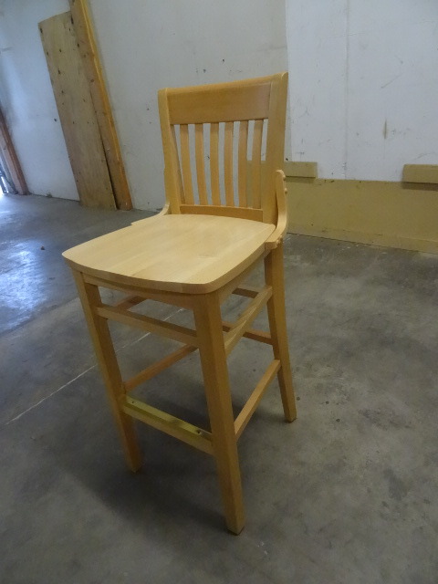 Brand new wood stool