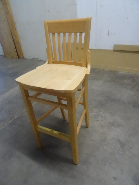 Brand new wood stool