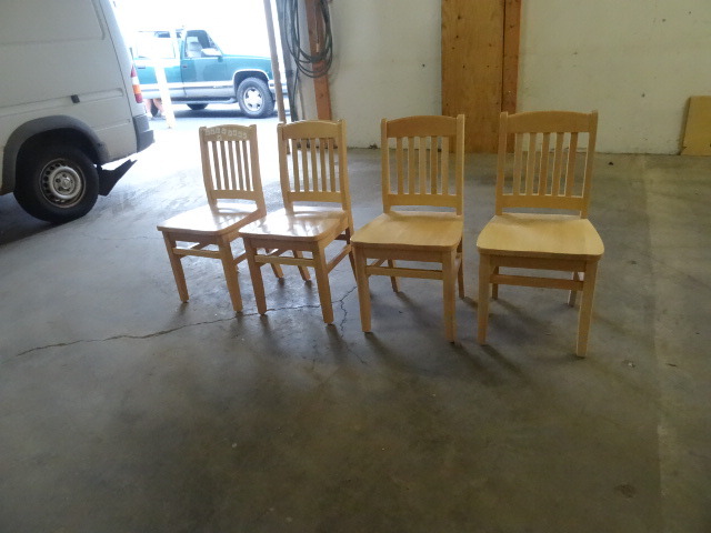 Wood chair