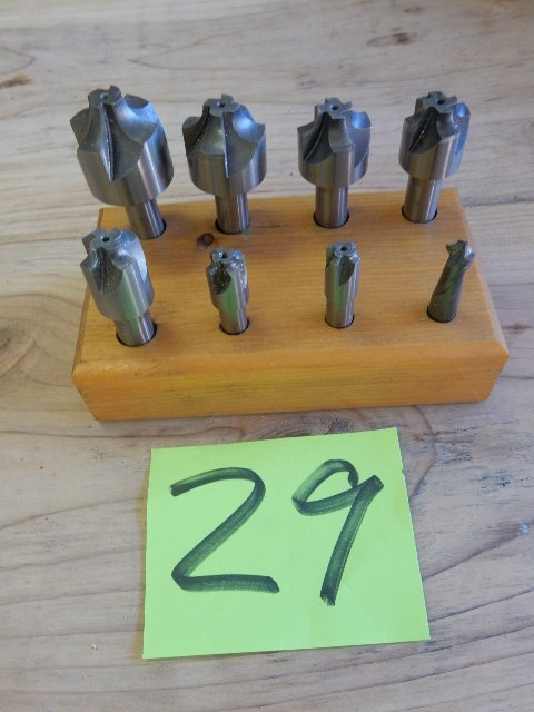 lot 29 image: Rounding Bits with Straight Shanks