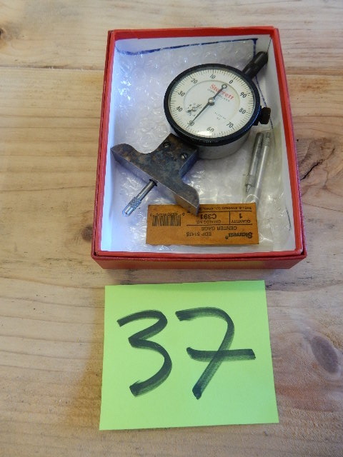 lot 37 image: STARRETT Dial Depth Gauge