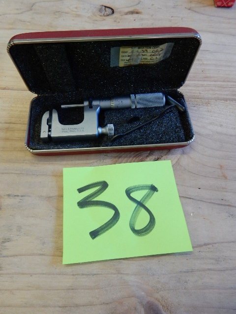 lot 38 image: STARRETT Anvil Mic , 1in