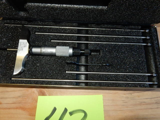 lot 42 image: Starrett Depth Micrometer