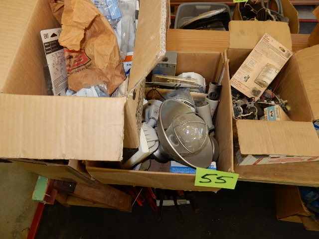 lot 55 image: Misc. Electrical as pictured