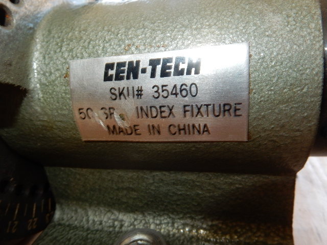 lot 75 image: CEN TECH Index Fixture