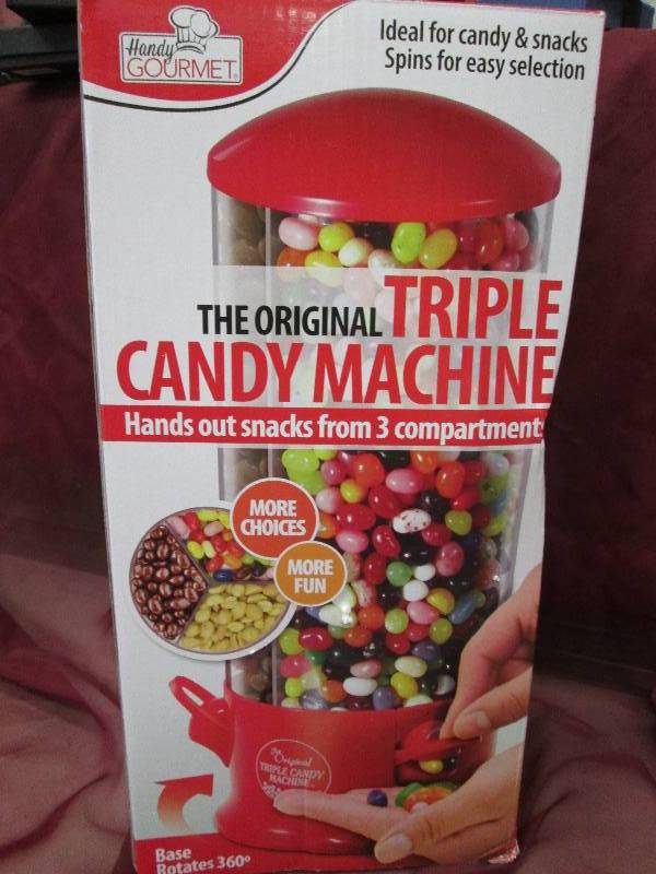 triple candy machine ...