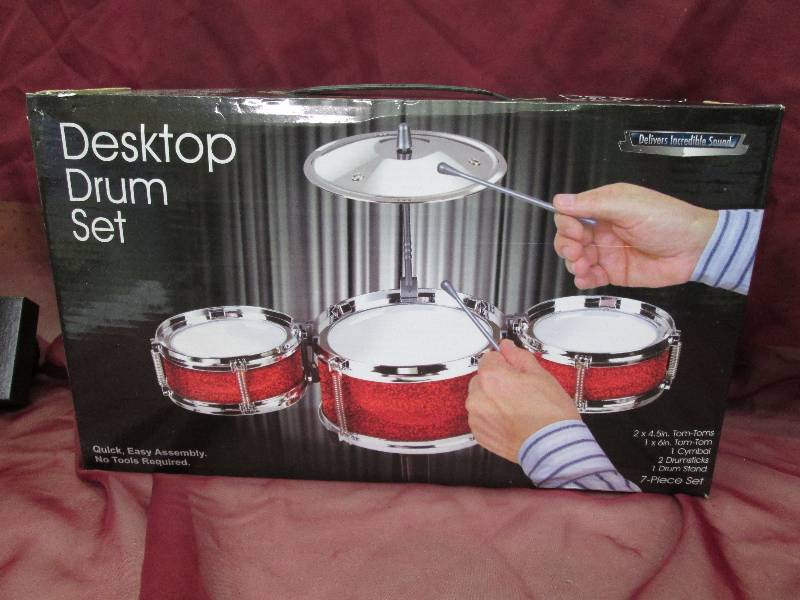 desktop drum set...