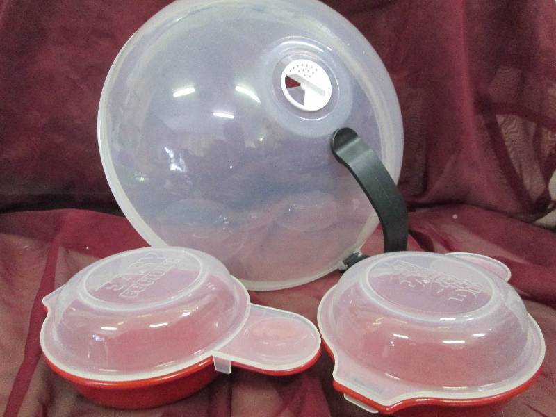 microwave lid with vent and set of ...