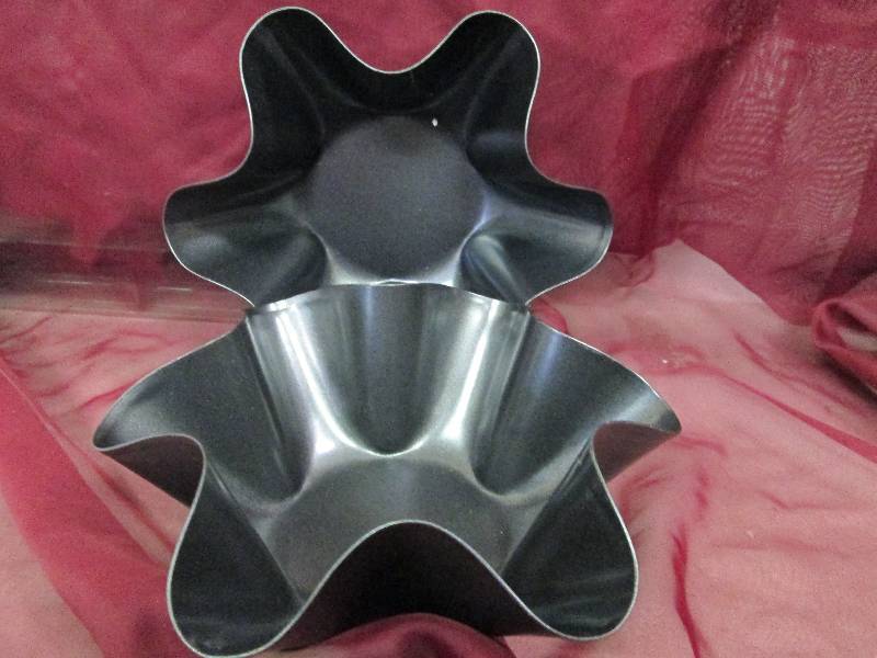 set of 2 tortillataco shell makers...