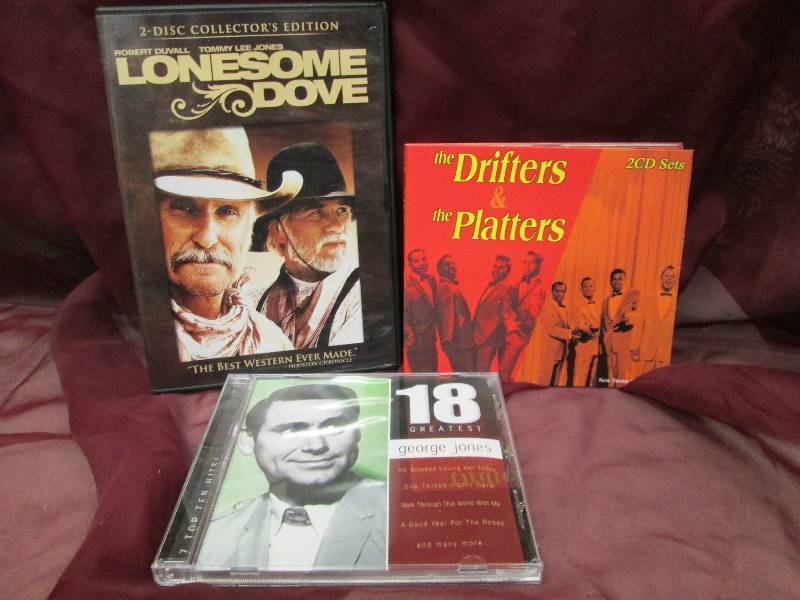 Lonesome Dove 2 disc set, the drift...