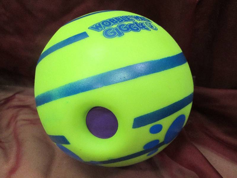 Wobblewag Giggle dog toy...