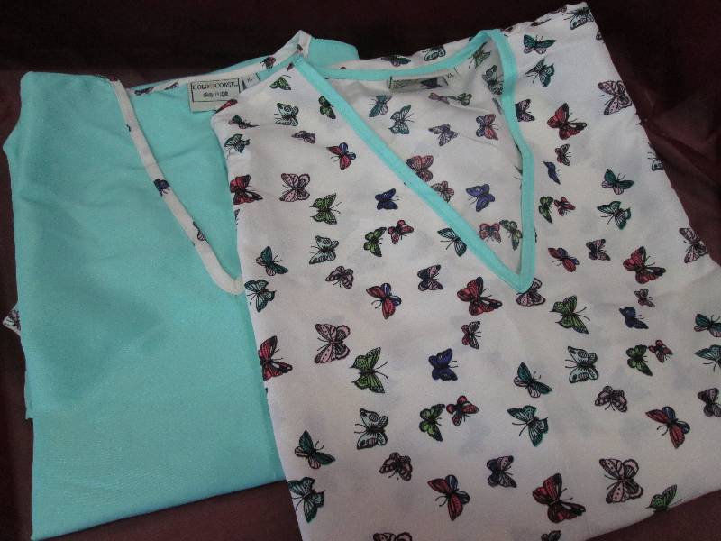 Set of Two Womens XL Nightshirts...