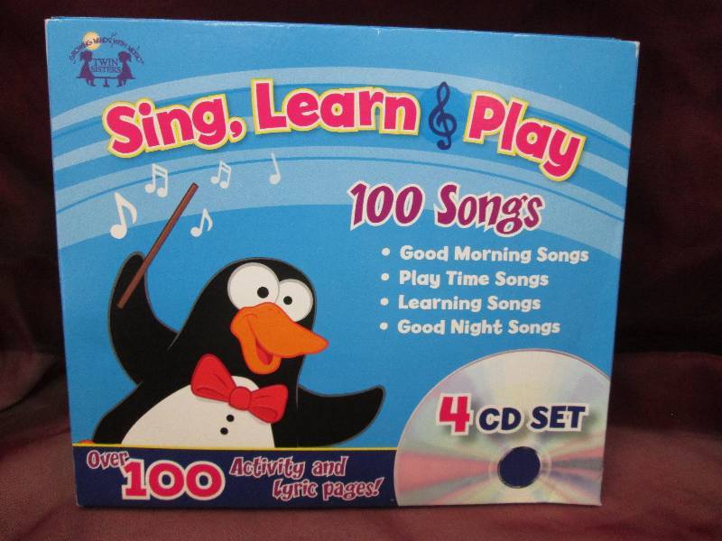 4 cd set sing, learn, play...