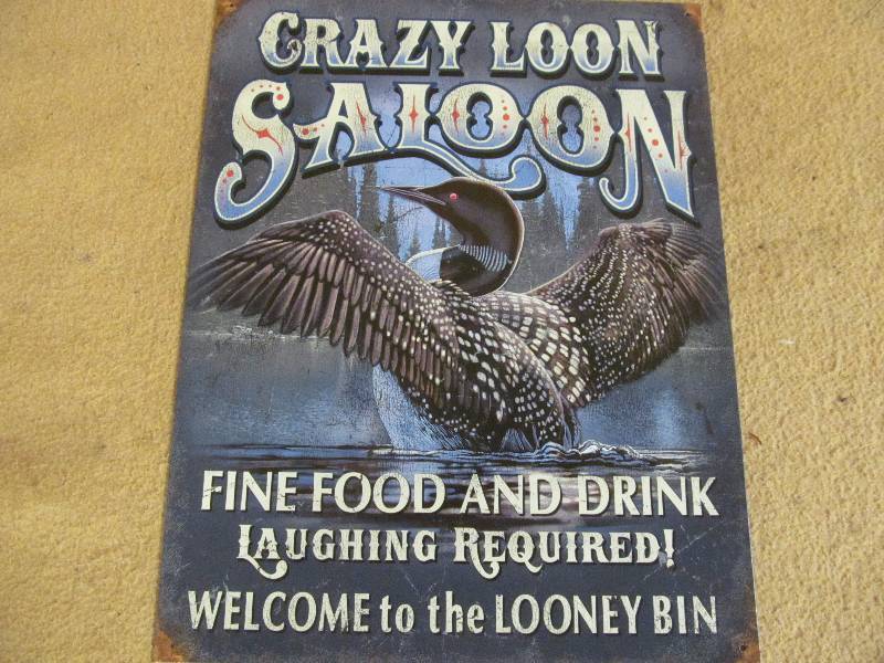 metal sign