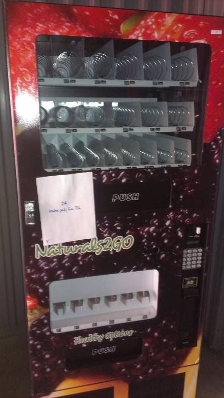 Snacks and Drink Vending Machine