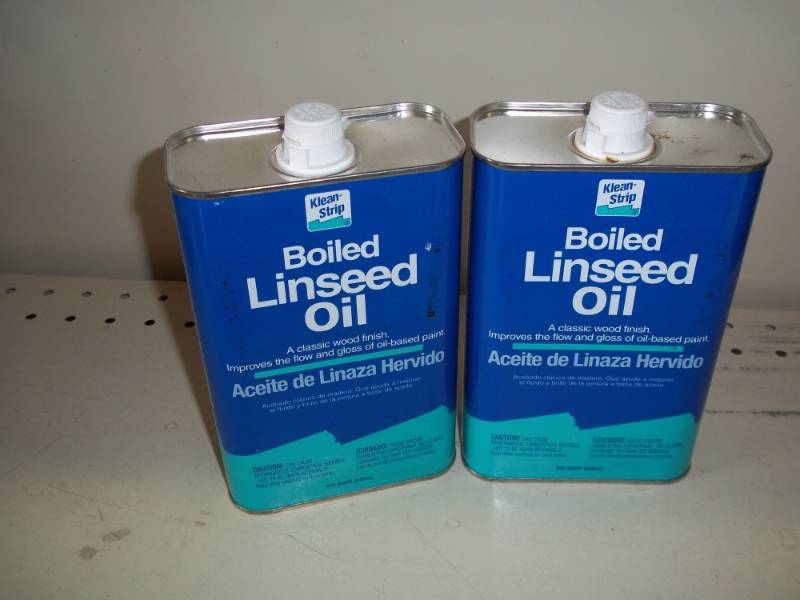 lot 10 image: New Boiled Linseed Oil 2 Quarts