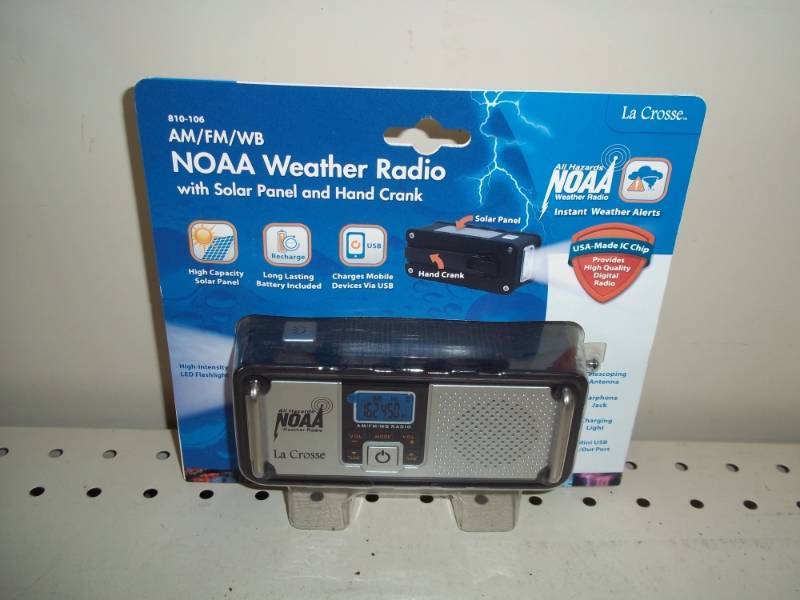 lot 26 image: New NOAA Weather Radio