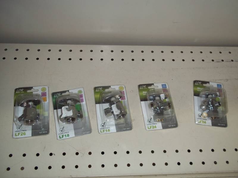 lot 36 image: New 5 shut off Valves