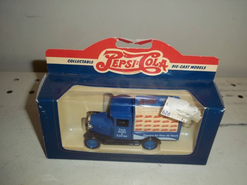 lot 105 image: Pepsi Cola Collectable Die-Cast