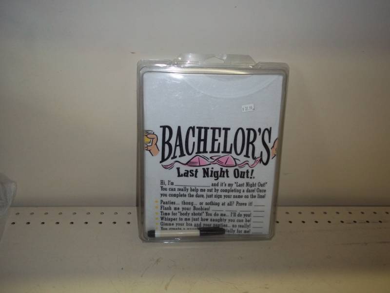 lot 111 image: New Bachelors Last night out shirt